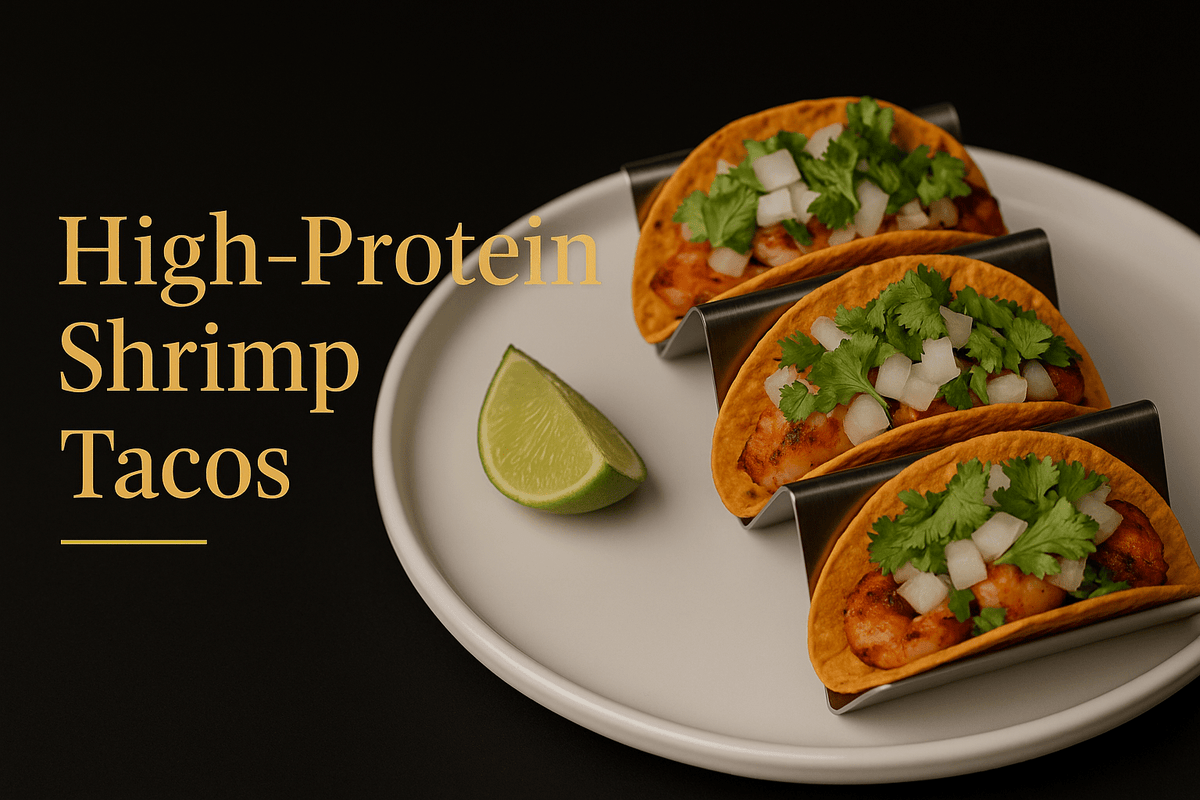 🦐 High-Protein Shrimp Tacos - Luxòra Atelier