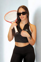 After Hours — Noir Contour Top - Luxòra Atelier