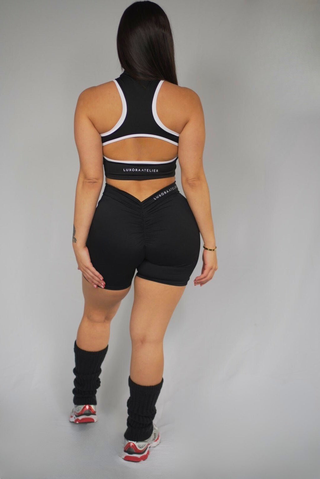 After Hours — Noir Contour Top - Luxòra Atelier