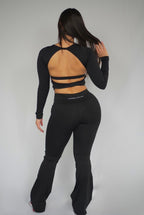 After Hours – Noir Flare Pant - Luxòra Atelier