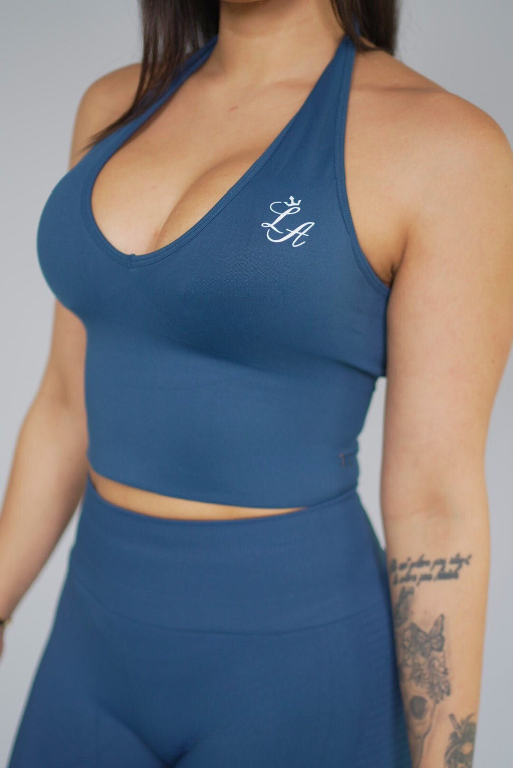 After Hours — Noir Halter Top - Luxòra Atelier