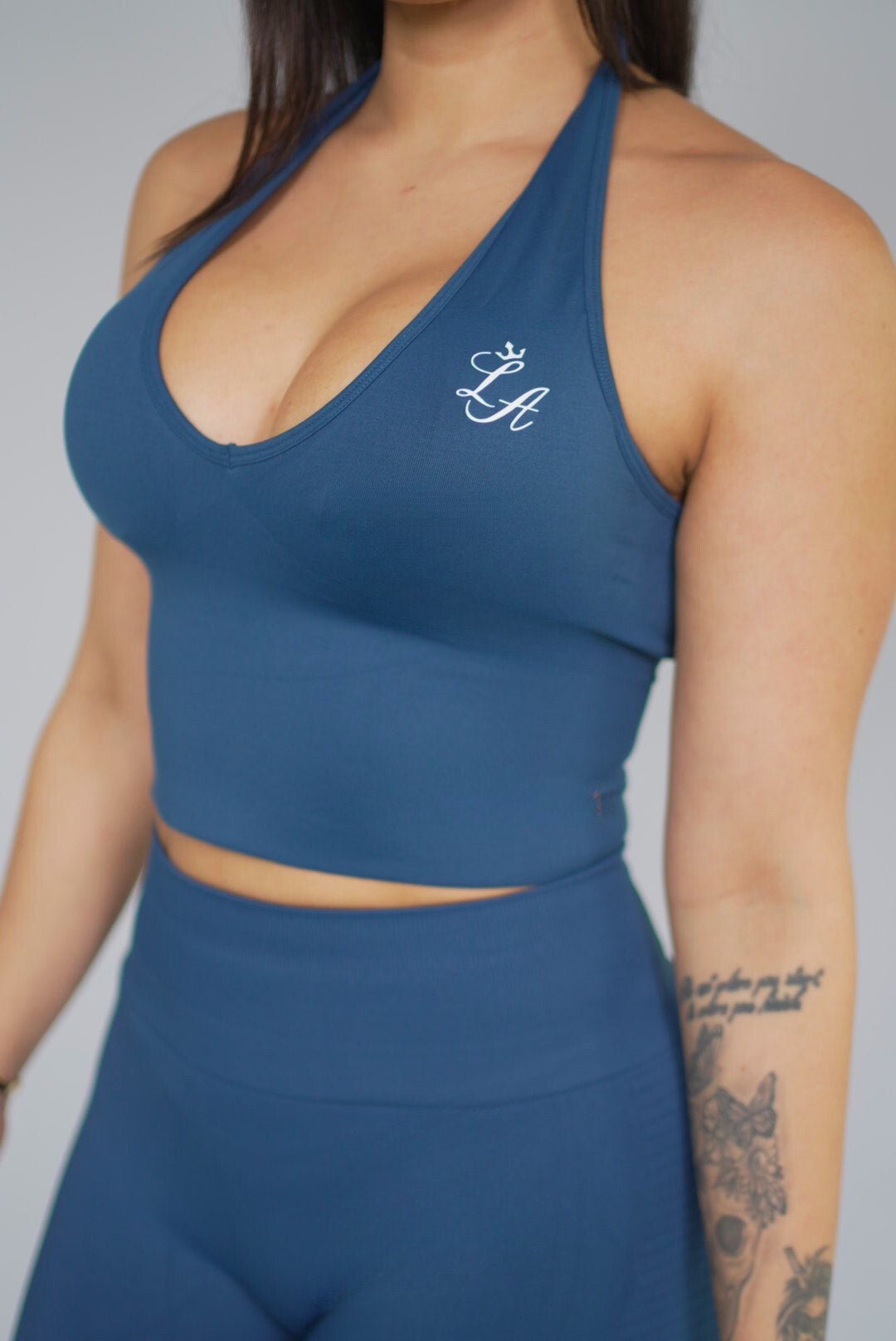 After Hours — Noir Halter Top - Luxòra Atelier