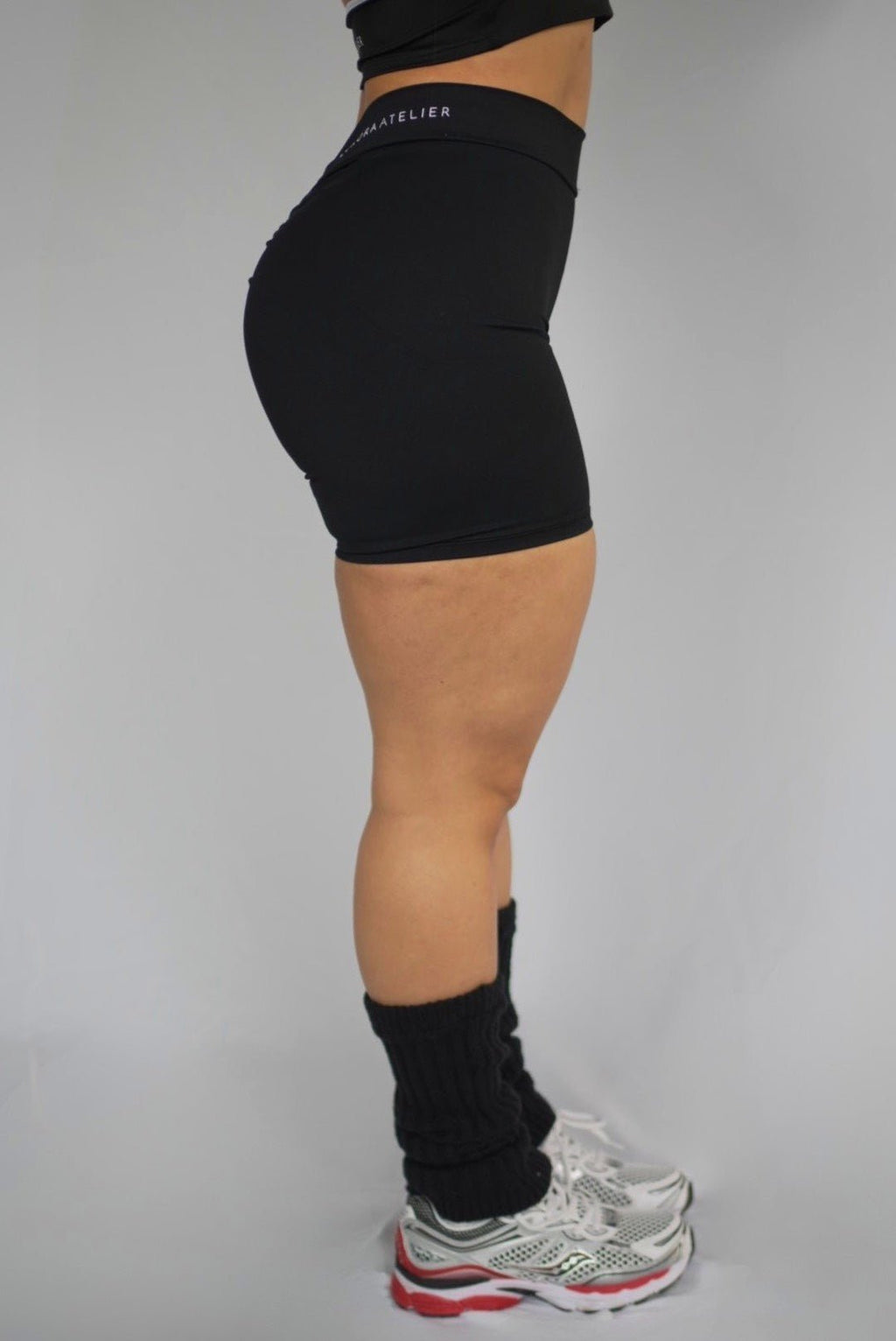 After Hours — Noir Sculpt Shorts - Luxòra Atelier